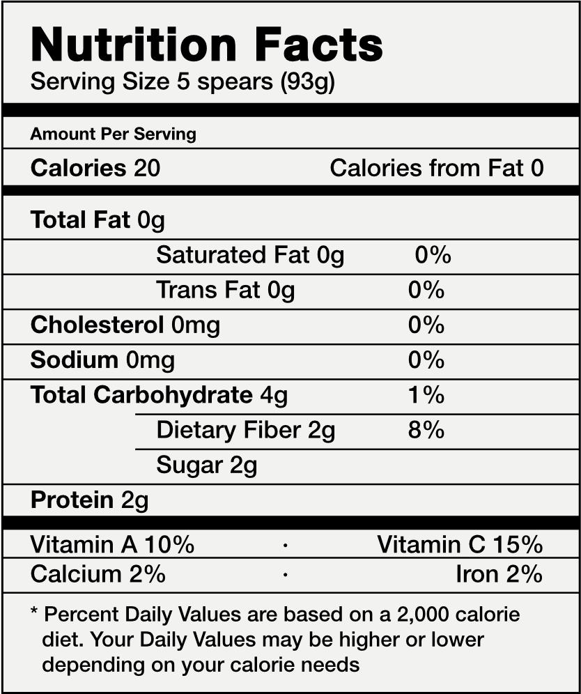 Nutritional Information